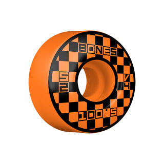 Thunder Skateboard Trucks 147 8.0" Kit Bones 52mm V4 Block Party Orange Wheels/Bearings/Hardware