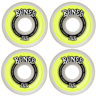 Bones Skateboard Wheels 54mm Original V5 Sidecut 100A White
