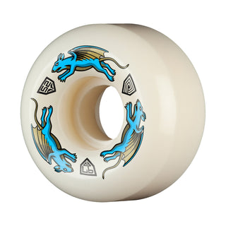 Powell Peralta Skateboard Wheels 52mm x 30mm Dragon Formula 97A AV5 Nano Rat Off White