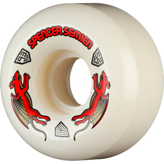 Powell Peralta Skateboard Wheels 52mm x 30mm Dragon Formula 93A AV5 Nano Rat Semien Off White