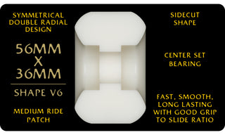 Powell Peralta Skateboard Wheels 56mm x 36mm Dragon Formula 95A Mike Vallely Pro