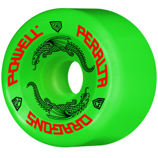 Powell Peralta Skateboard Wheels 64mm x 42mm 93A Dragon Formula G-Bones Green