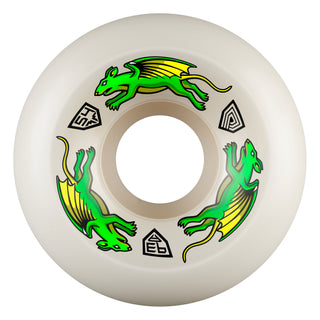 Powell Peralta Skateboard Wheels Dragon Formula Nano Rat V6 93A 54mm x 34mm