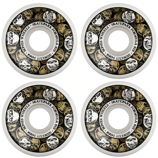 Bones Skateboard Wheels 54mm Skatepark Formula P5 Sidecuts 81B (101A) White