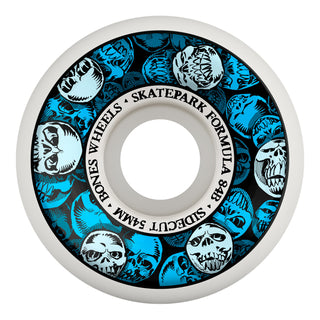 Bones Skateboard Wheels 54mm Skatepark Formula P5 Sidecuts 84B (104A) White
