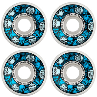Bones Skateboard Wheels 54mm Skatepark Formula P5 Sidecuts 84B (104A) White