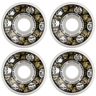Bones Skateboard Wheels 60mm Skatepark Formula P5 Sidecuts 81B (101A) White