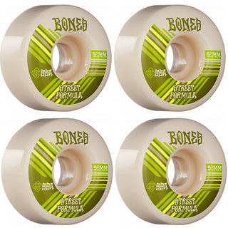 Bones Wheels 52mm Retros V4 Wide STF 99A White