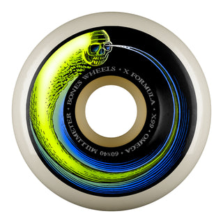 Bones Skateboard Wheels 60mm X-Formula 99A Omega