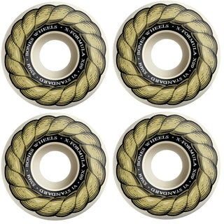 Bones Skateboard Wheels 53mm X-Formula Standard V1 99A White