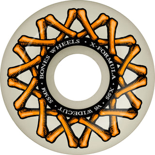 Bones Skateboard Wheels 55mm V6 Widecut X-Formula 95A