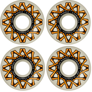 Bones Skateboard Wheels 55mm V6 Widecut X-Formula 95A