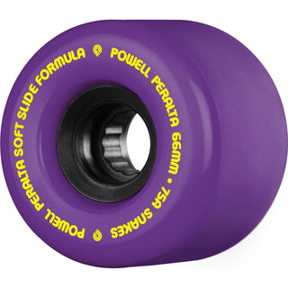 Powell Peralta Longboard Cruiser Wheels 66mm Snakes 75A Purple