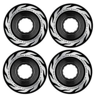 Bones Skateboard Wheels 59mm Eternal Flame Rough Riders ATF 80A Black