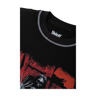 Welcome x Slipknot Longsleeve Shirt Masks Contrast Stitch Thermal Black/White