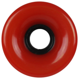 Blank Skateboard Longboard Wheels 84A USA Made Dark Red 64mm x 44mm