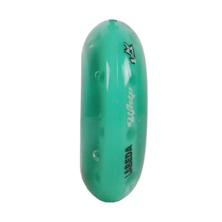Labeda Whips Roller Hockey Wheels - Teal X-Soft 68mm - 4-Pack with Evo Spacers and Hybrid Ceramic Bearings