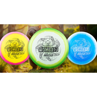 Innova Disc Golf Halo Star Wombat3 Midrange 5/6/-1/0 Pink Purple/Rainbow 150 grams