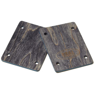 Real Skateboard Risers Wood 3-Ply Thunder Truck Fit 1/8" (Pair) Maple