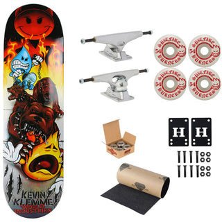 World Industries Premium Skateboard Complete Klemme Pitbull 8.3" Ft. Krux/Spitfire/Independent