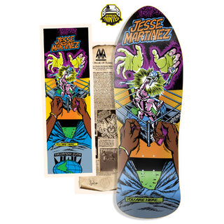 World Industries Deck and Rocco Autographed Art - Martinez Rock'Em Limited Edition