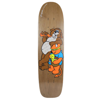 World Industries Deck and Autographed Art - Rodney Mullen Bear Limited Edition