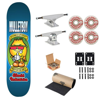 World Industies Skateboard Complete Mulletboy 8.25" Ft. Krux/Spitfire/Independent