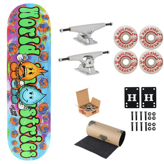 World Industries Premium Skateboard Complete Pods 8.25" Ft. Krux/Spitfire/Independent