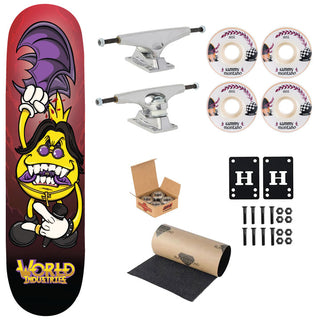 World Industries Premium Skateboard Complete Darkness 8.25" Ft. Krux/SML/Independent