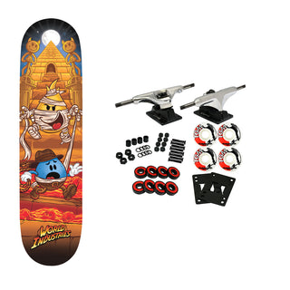 World Industries Skateboard Complete Temple of Doom 8.25" x 31.63"