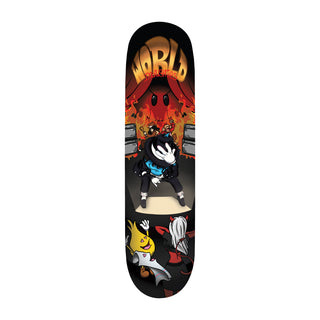 World Industries Skateboard Deck Willy Jackson 8.5" x 32.2"