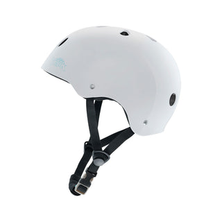Yepa Skateboard Helmet T-Shell Gloss White - Certified