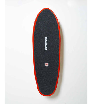 YOW Skateboard Complete Red Tiger Pyzel 10.25" x 32.6" Surfskate