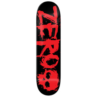 Zero Skateboard Deck Blood Text 8.25" x 31.9"