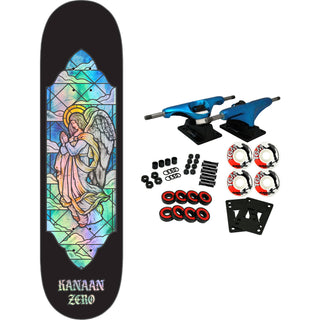 Zero Skateboard Complete Kanaan Stained Glass 8.375" x 31.9"