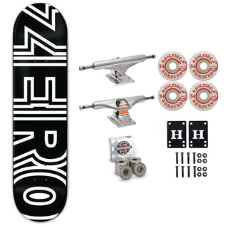 Zero Skateboard Bold 8.0" Independent Spitfire Premium Kit