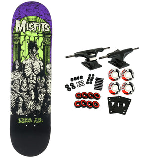 Zero Skateboard Complete Misfits Zero A.D. Glow 8.25" x 31.9"