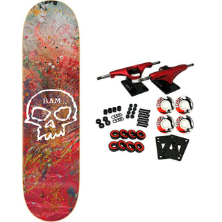Zero Skateboard Complete Bam Margera Single Skull 8.5"