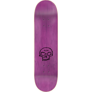 Zero Skateboard Deck Bam Margera Single Skull 8.5"