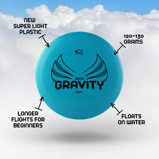 Latitude 64 Disc Golf Zero Gravity Bolt Distance Driver 13/6/-2/3 Turquoise/Silver 126 grams