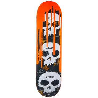 Zero Skateboard Deck 3 Skull Blood Realtree V2 8.25" x 31.9"