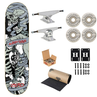 Zero Premium Skateboard Complete Adrian Lopez Pushead Reissue 8.25" Ft. Krux/Spitfire/Independent