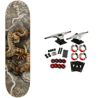 Zero Skateboard Complete Brandon Burleigh Realtree Snake 8.5" x 32.3"