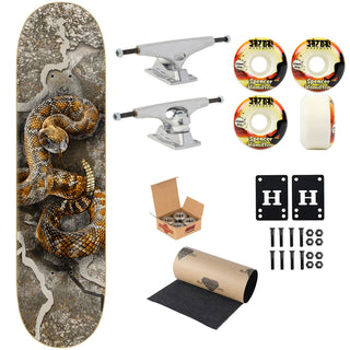 Zero Premium Skateboard Complete Brandon Burleigh Realtree Snake 8.5" Ft. Krux/Satori/Independent