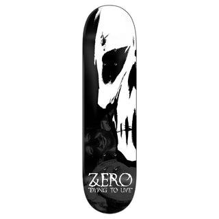 Zero Skateboard Deck Dying to Live 30 Year Reissue 8.5" x 32.3"