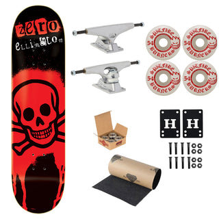 Zero Premium Skateboard Complete Erik Ellington Stencil Reissue 8.25" Ft. Krux/Spitfire/Independent