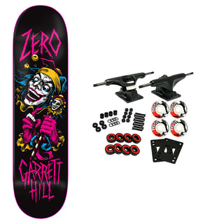 Zero Skateboard Complete Garrett Hill Jester Reissue 8.25" x 31.9"