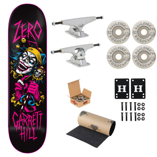 Zero Premium Skateboard Complete Garrett Hill Jester Reissue 8.25" Ft. Krux/Spitfire/Independent