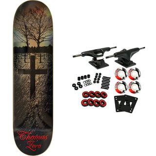 Zero Skateboard Complete Jamie Thomas Life and Death Gold 8.25" x 31.9"