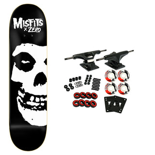 Zero Skateboard Complete Misfits Fiend Skull 8.5" x 32.3"